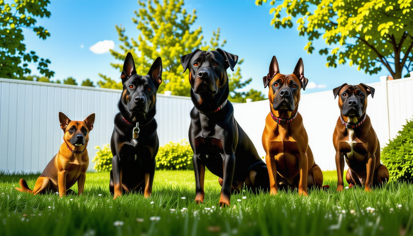Découvrez les races de chiens les plus adaptées à la garde et à la